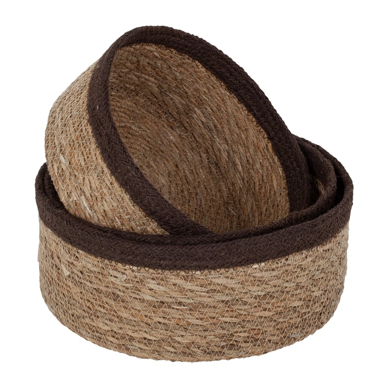 Dixie Emil bread basket 3-pack Natural-brown
