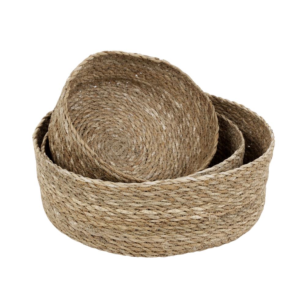 Dixie Emil bread basket 3-pack nature (beige) | Scandinavian Design | Bread baskets | Beige