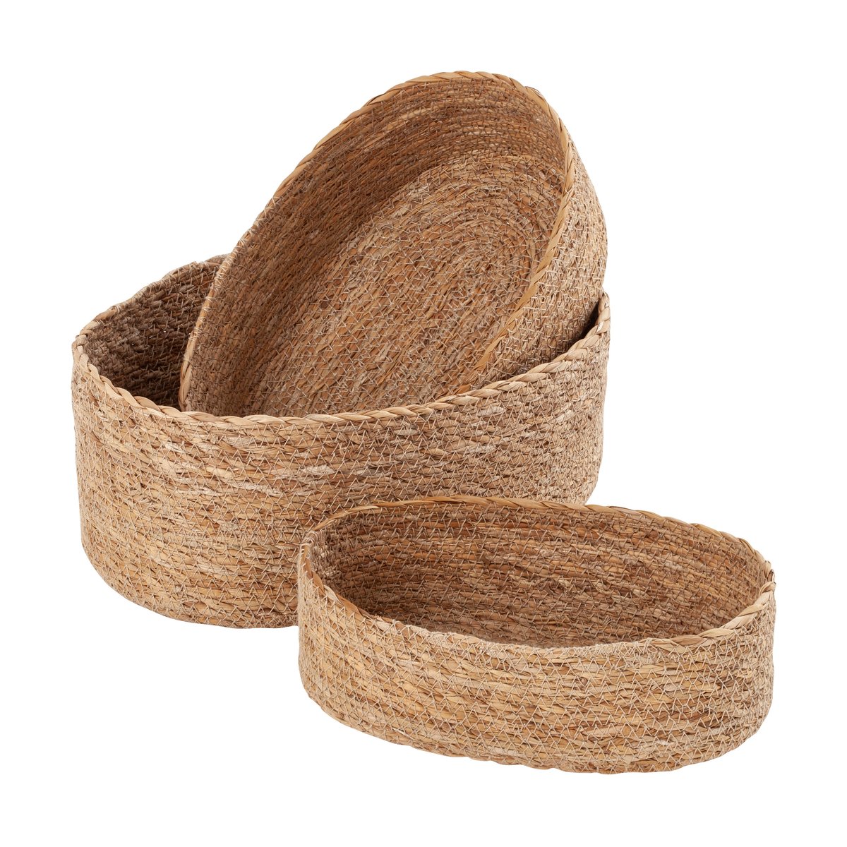 Dixie Emil bread basket oval 3-pack Natural