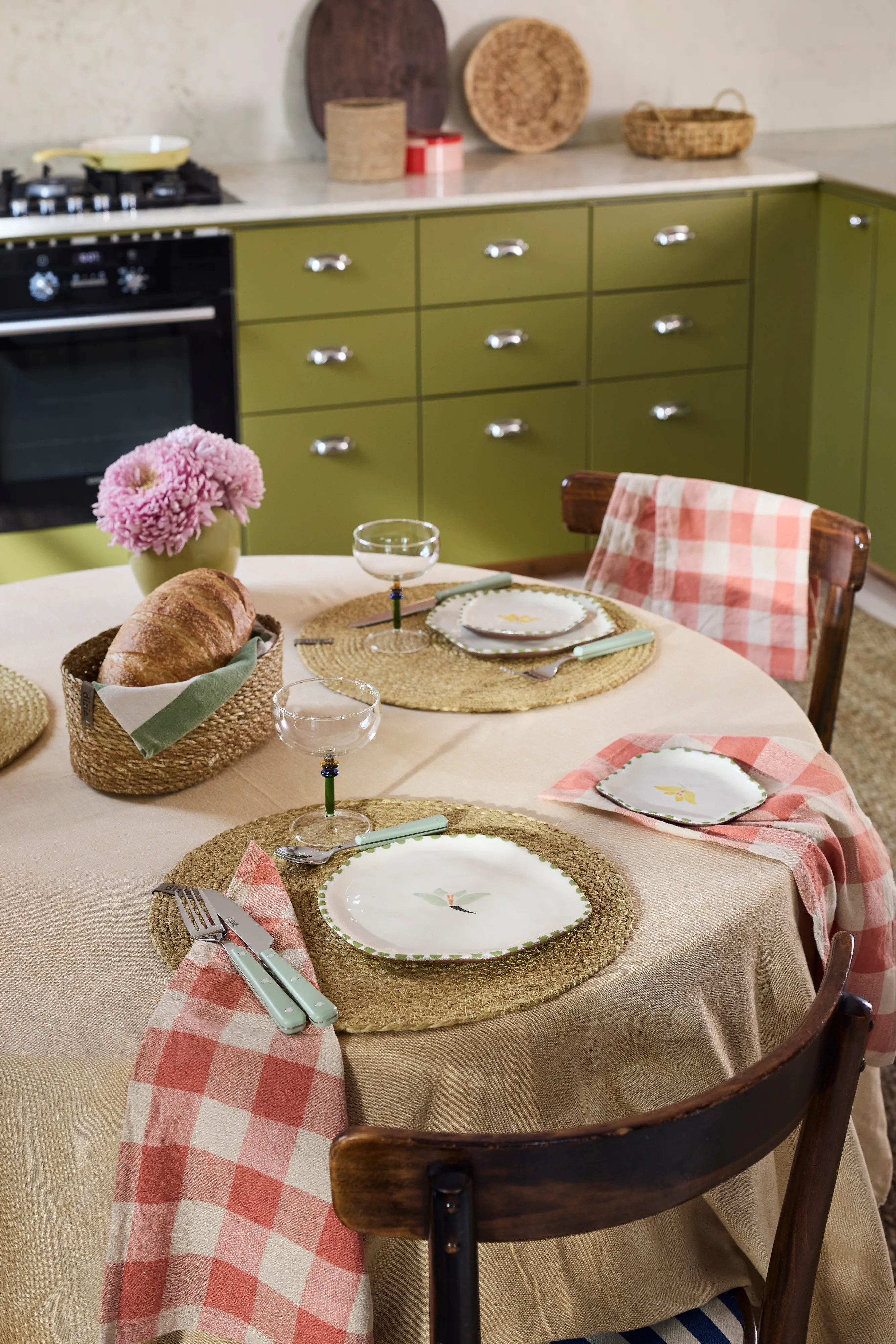 Emil bread basket oval 3-pack from Dixie - NordicNest.com
