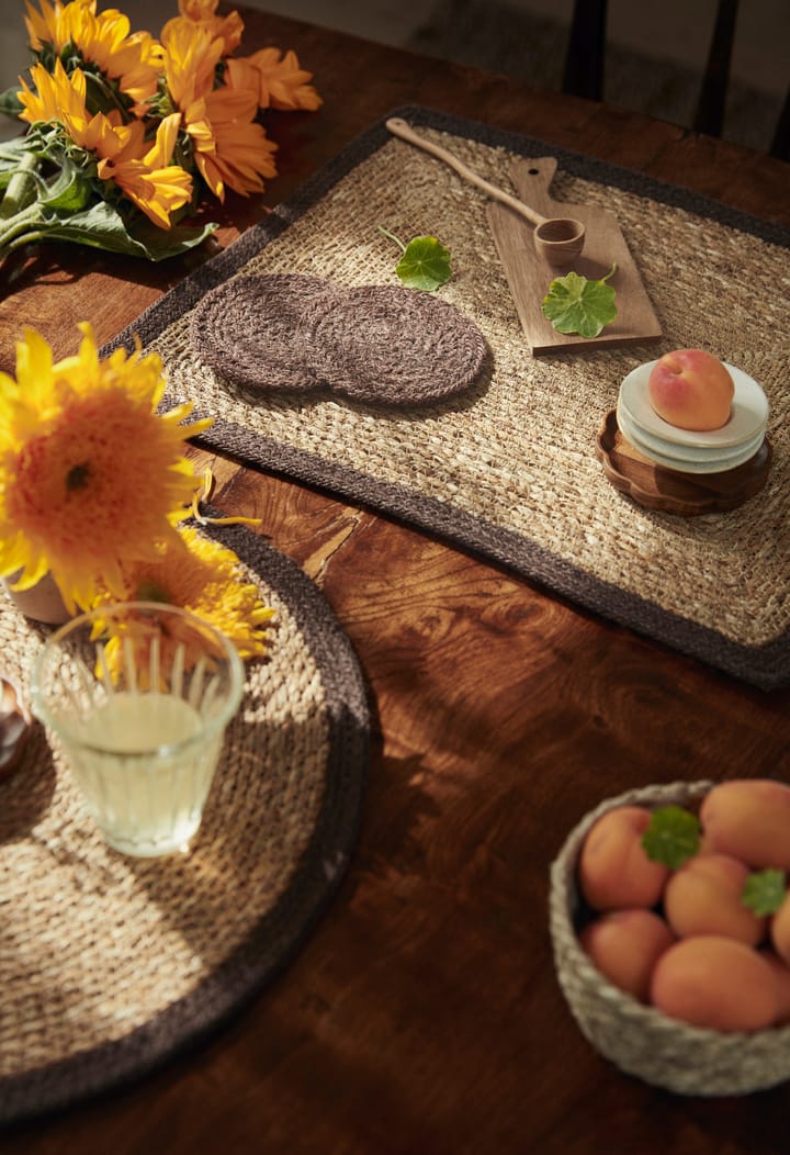 Emil placemat, Natural-brown Dixie