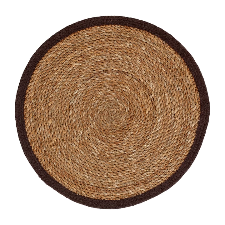 Emil round placemat - Natural-brown - Dixie