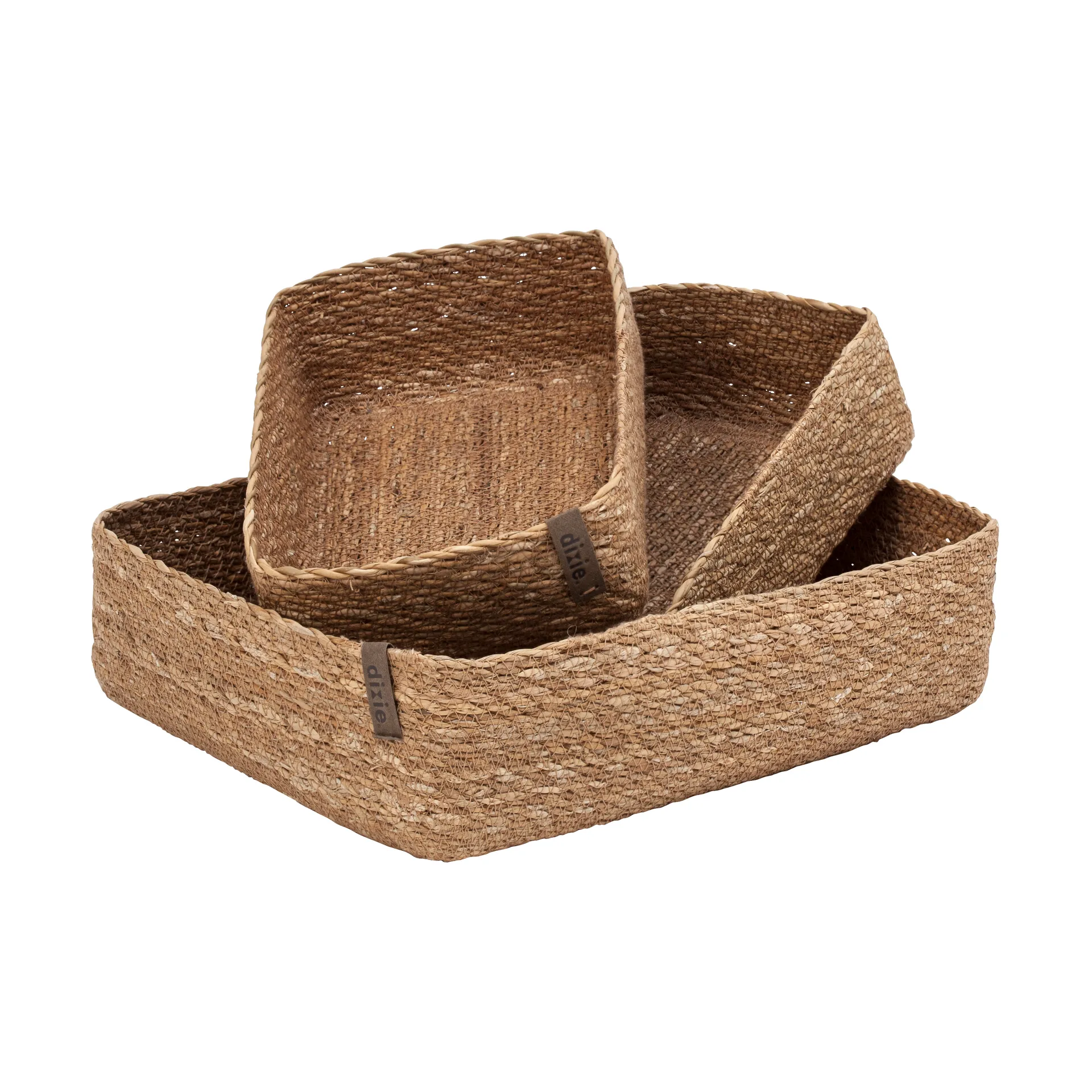 Emil storage box 3 pieces, Natural Dixie
