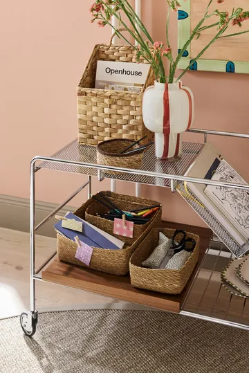 Emil storage box 3 pieces - Natural - Dixie