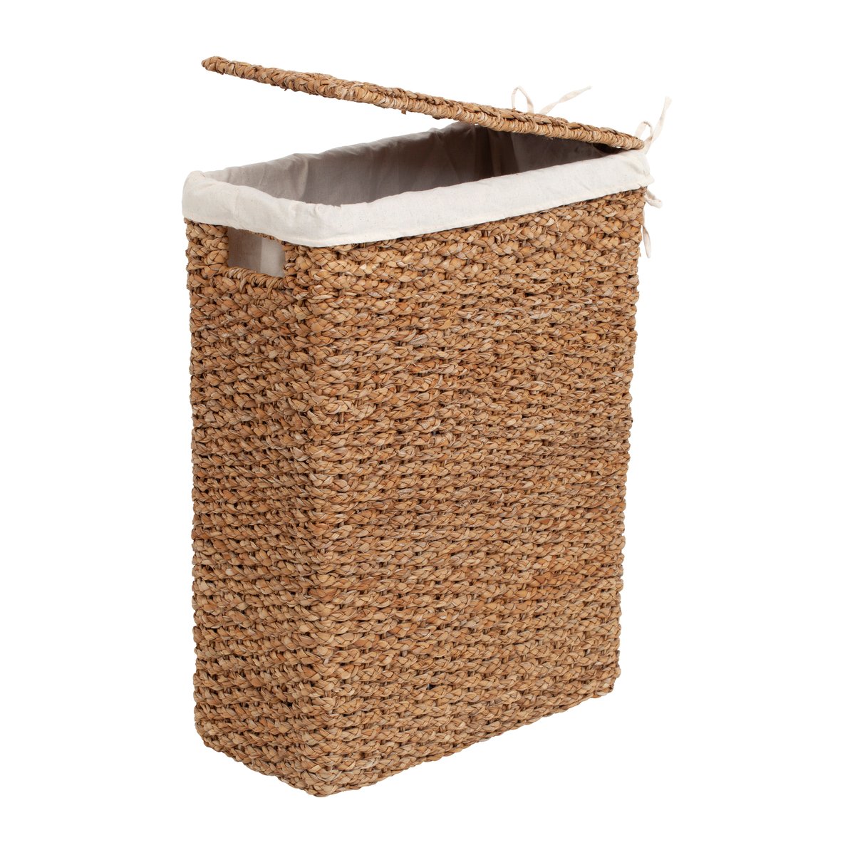 Dixie Esther braided laundry basket nature 58 cm | Scandinavian Design | Laundry baskets | Beige