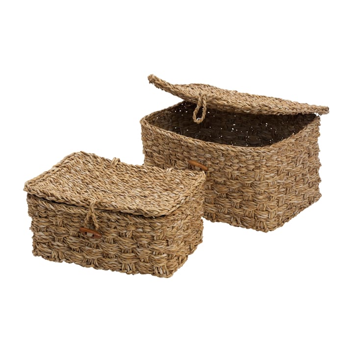 Esther storage basket 2-pack - Natural - Dixie