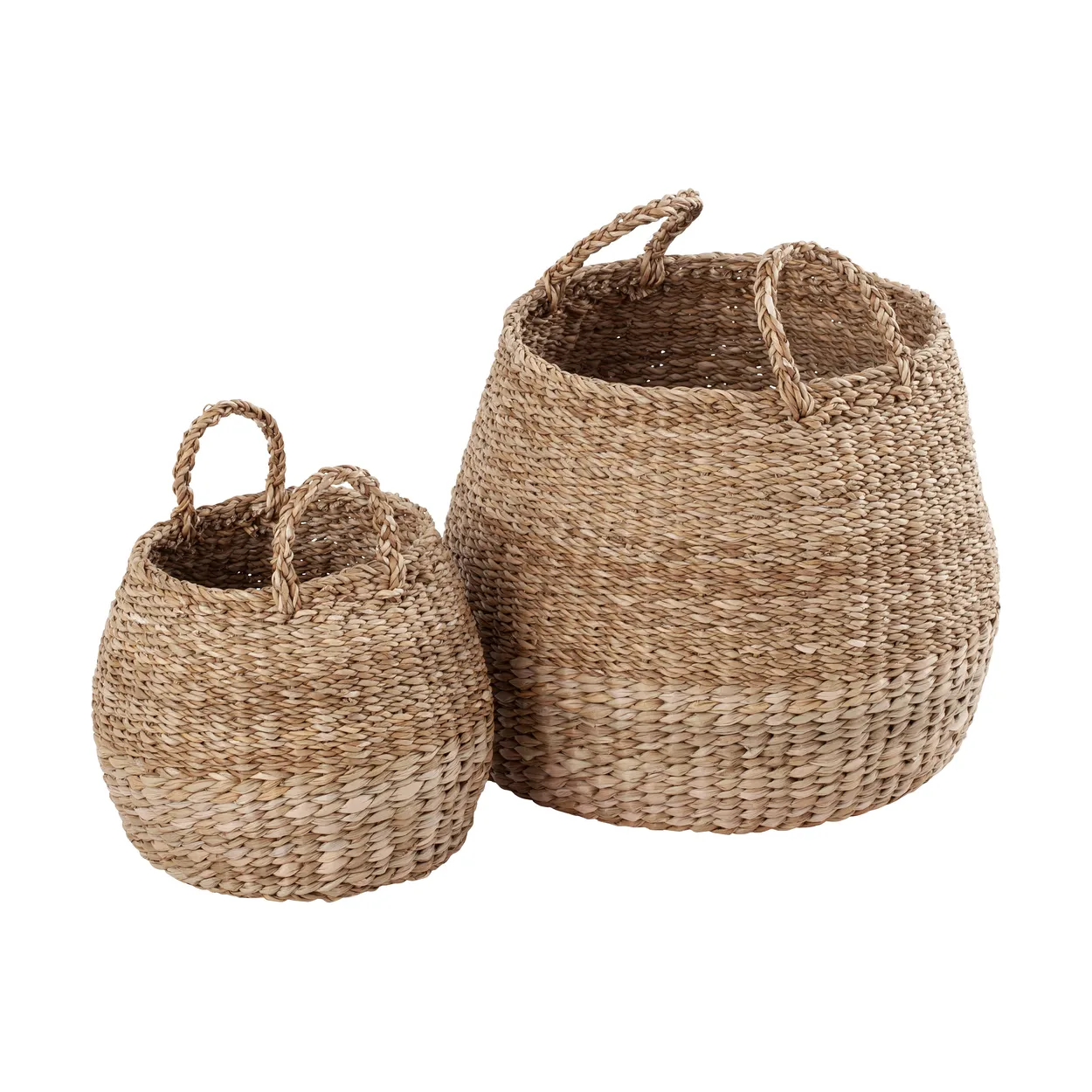 Dixie Esther storage basket with handle 2-pack Natural