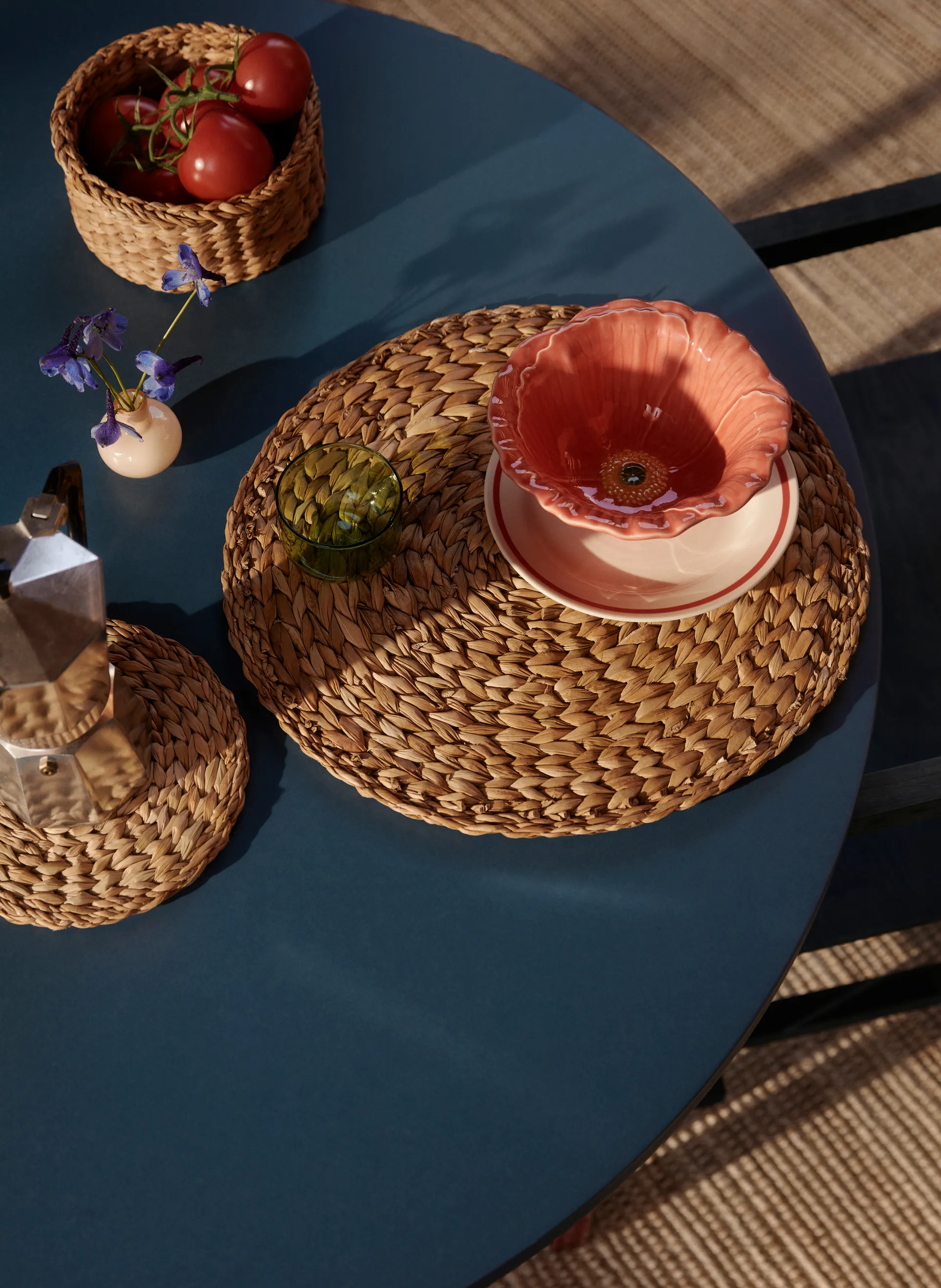 Esther trivet 2 pieces, Natural Dixie