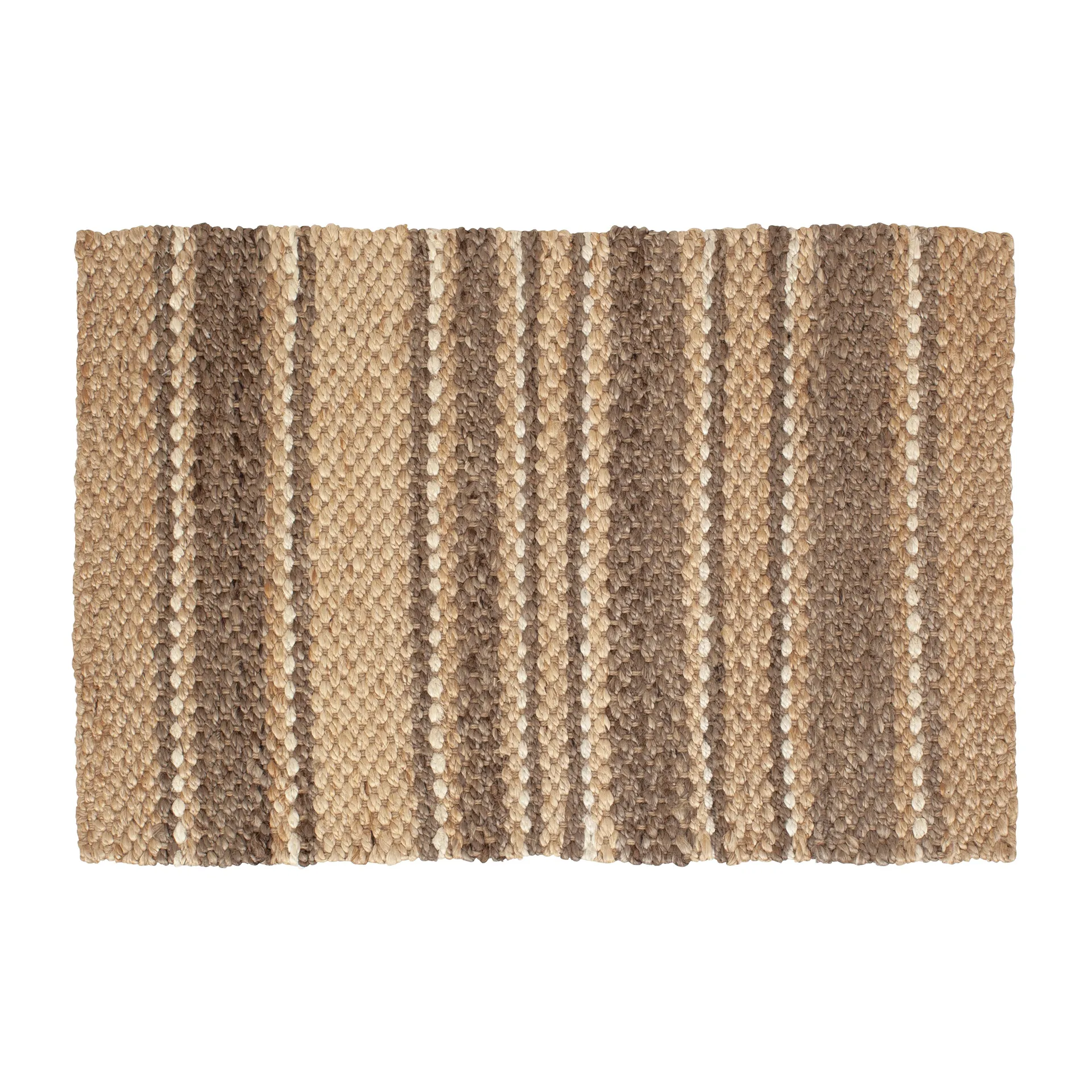 Fanny striped doormat, Natural. 60x90 cm Dixie