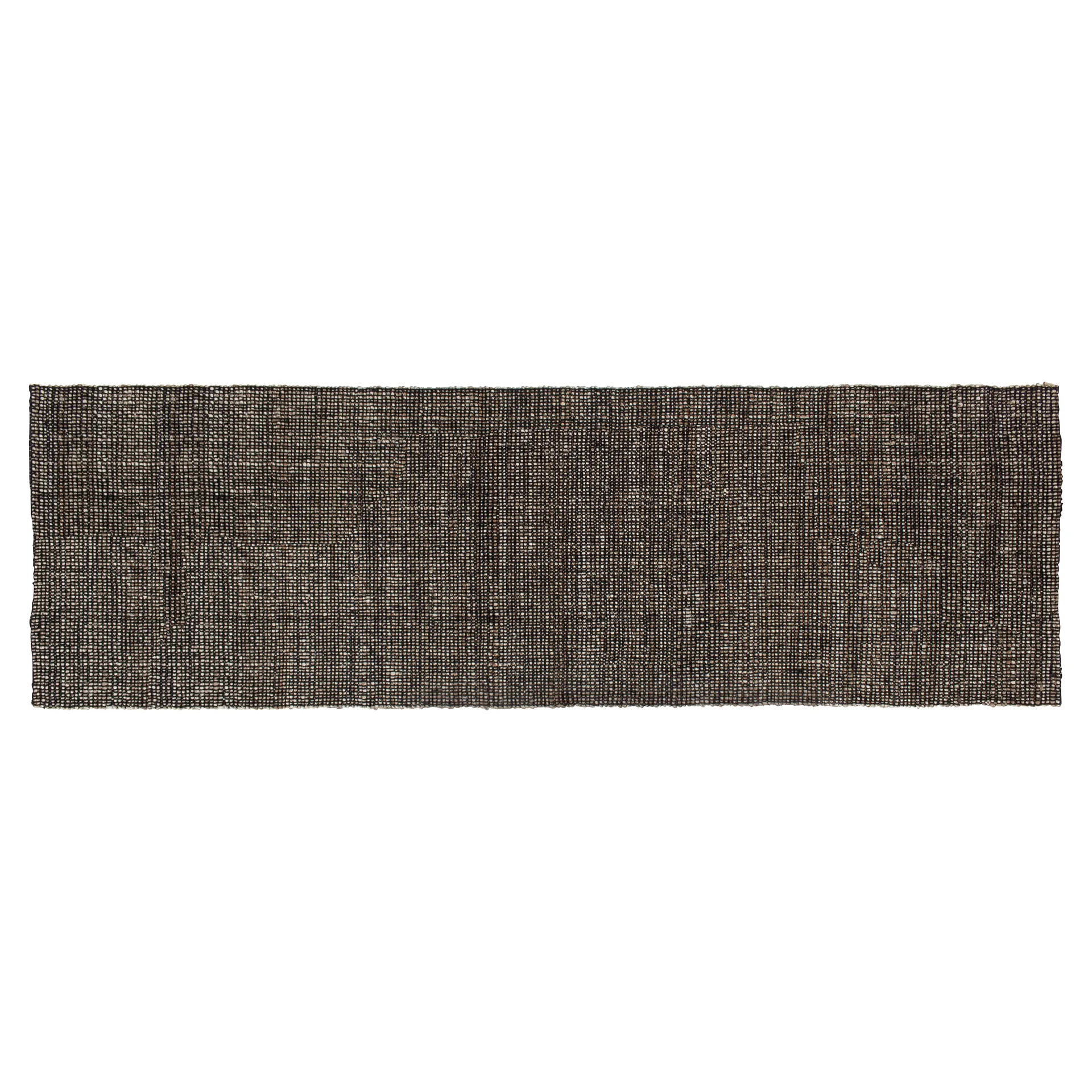 Filip rug 250x80 cm, Black melange Dixie