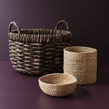 Flätad bread basket 3-pack - natural - Dixie
