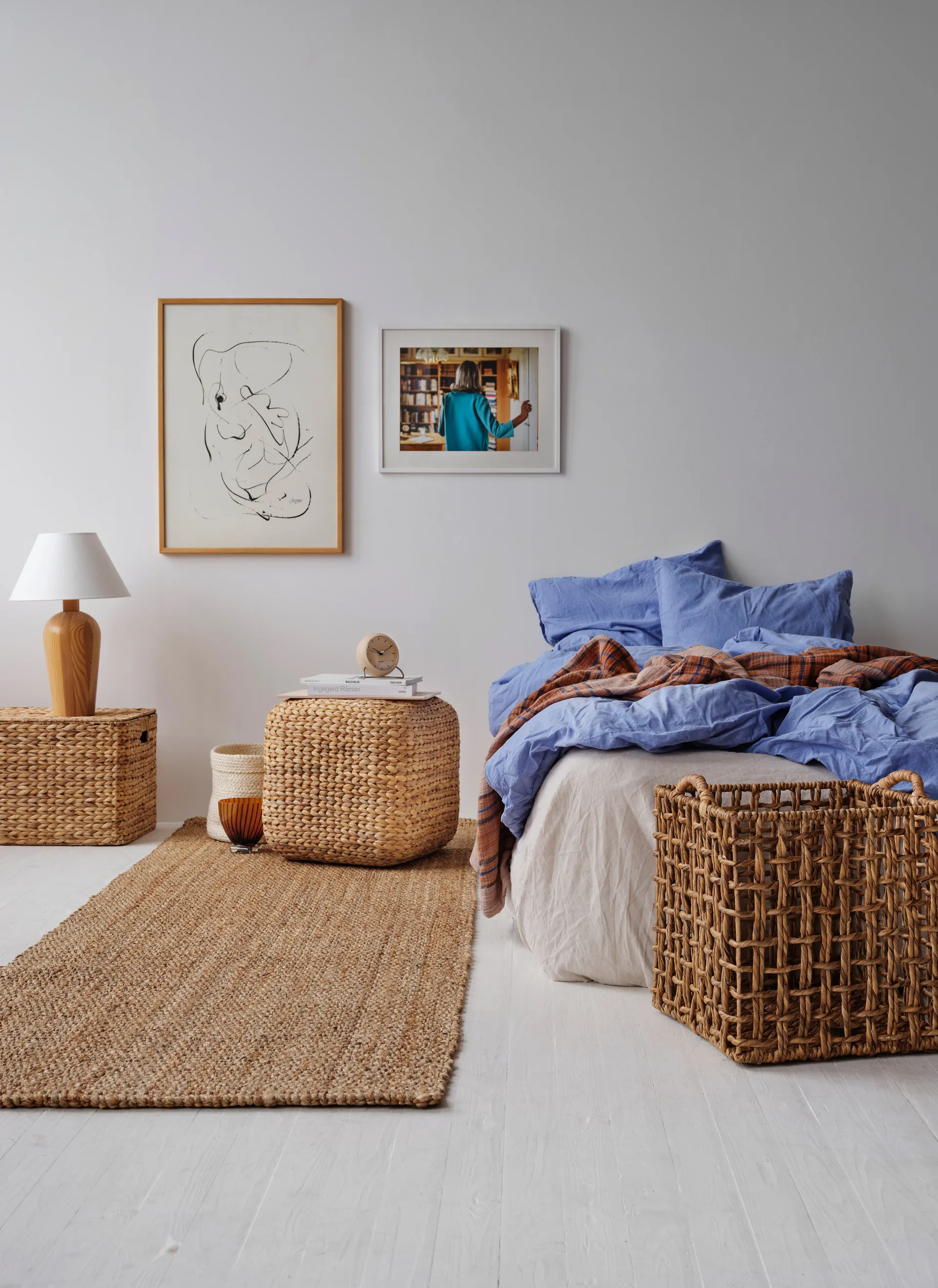 Freja rug 80x250 cm, Natural Dixie