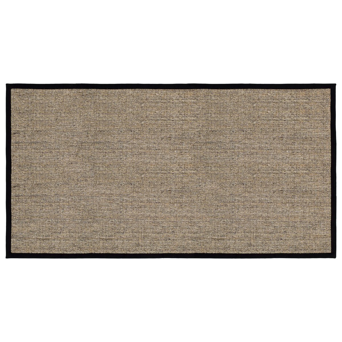 Dixie Jenny Sisal doormat nature-black 80x150 cm | Scandinavian Design | Door mats | Beige
