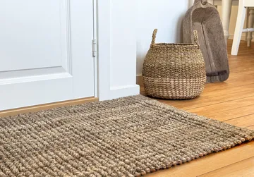 Julia door mat natural grey - 60x90 cm - Dixie