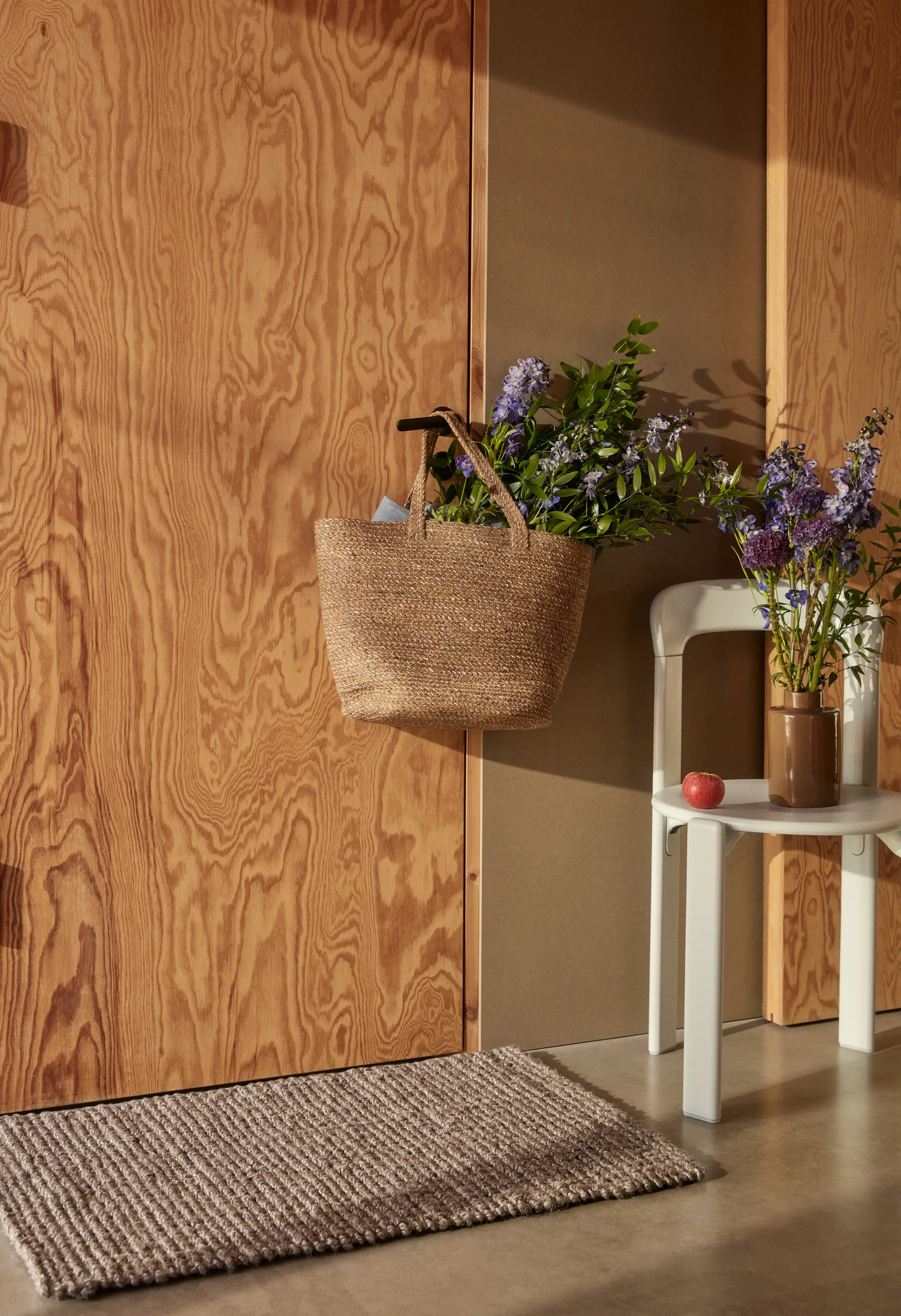 Julia doormat, Cement grey. 60x90 cm Dixie