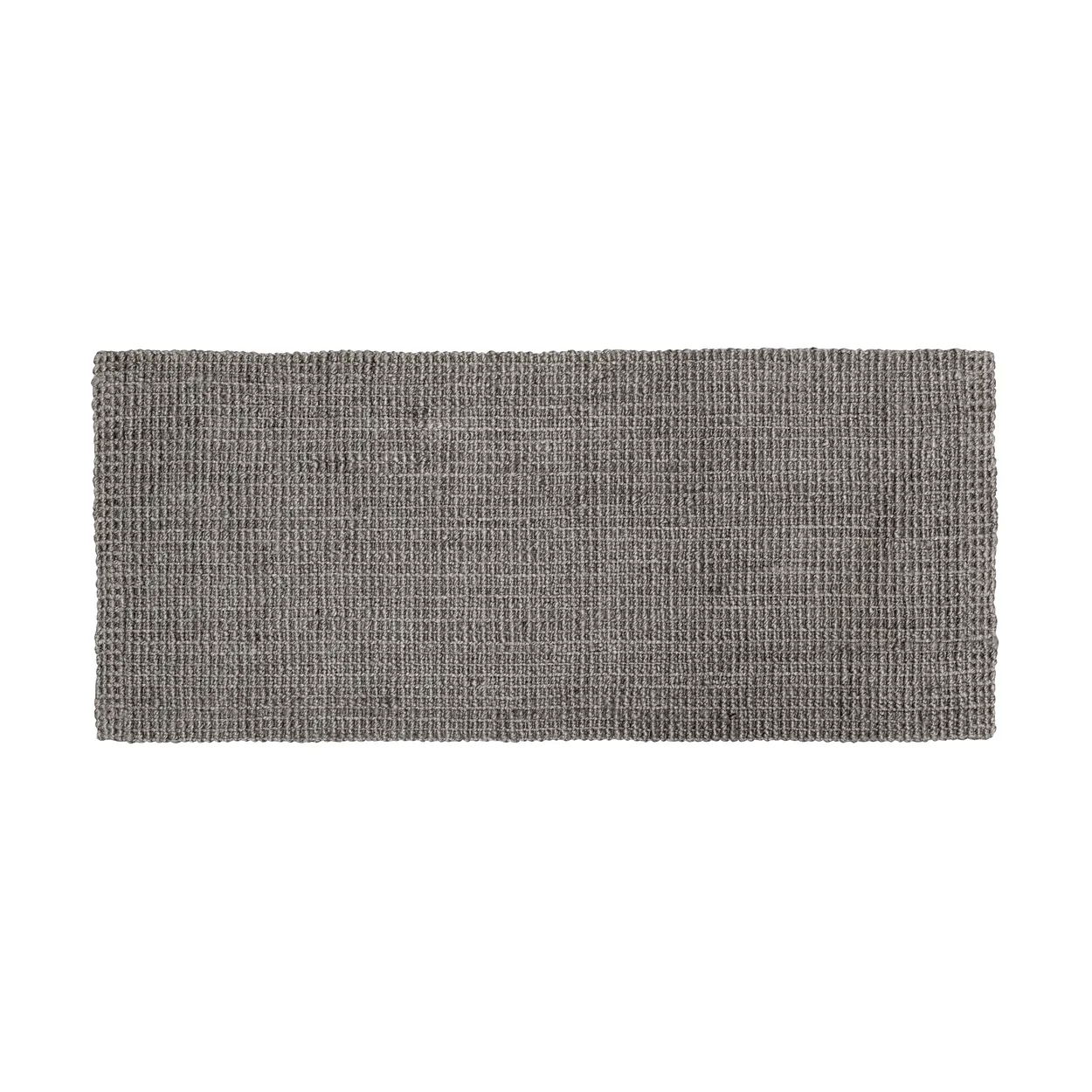Dixie Julia jute rug Cement Grey. 80x180 cm | Scandinavian Design | Fringe & Deep pile rugs | Grey