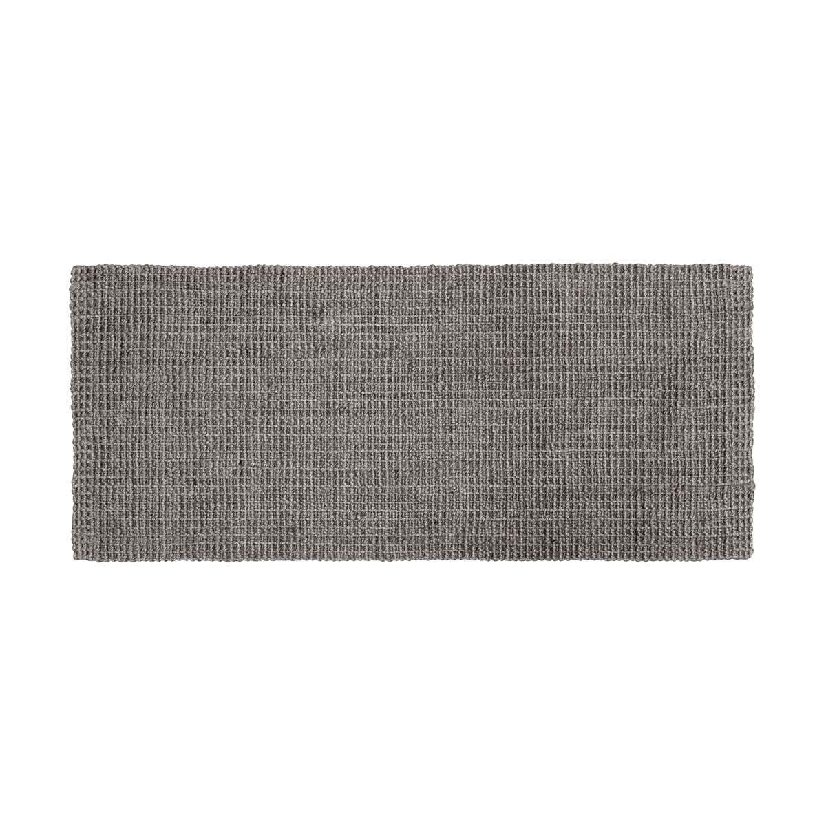 Dixie Julia jute rug Cement Grey. 80x180 cm | Scandinavian Design | Fringe & Deep pile rugs | Grey