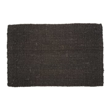 Jute door mat black - 60x90 cm - Dixie