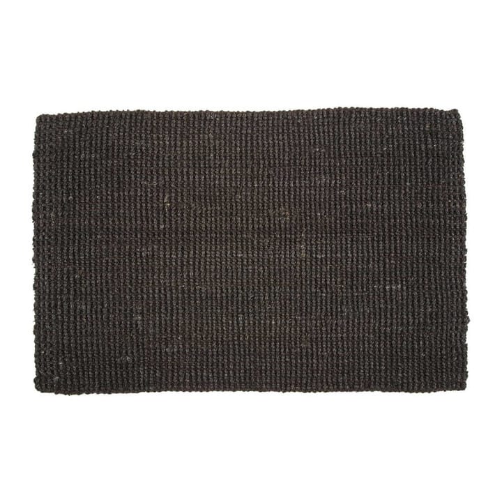 Jute door mat black - 70x120 cm - Dixie