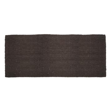 Jute door mat black - 80x180 cm - Dixie