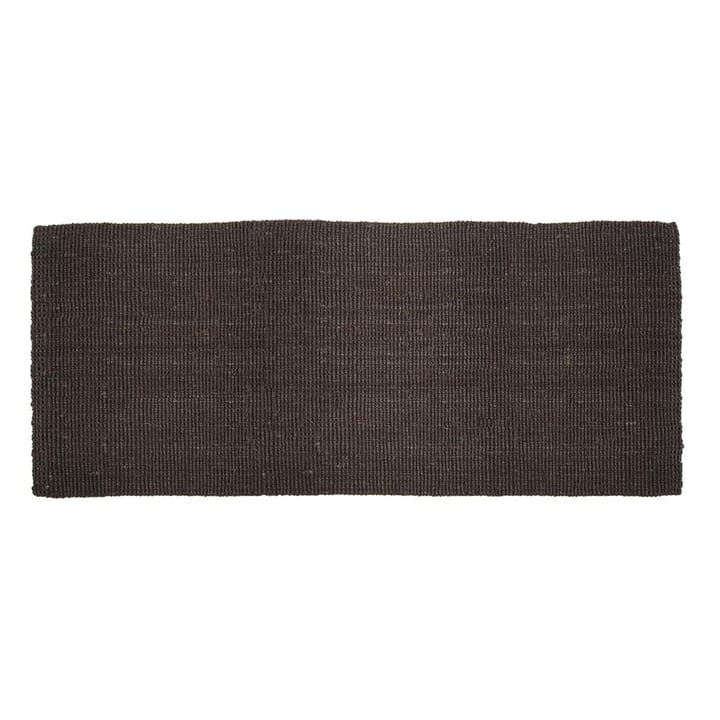 Jute door mat black - 80x180 cm - Dixie