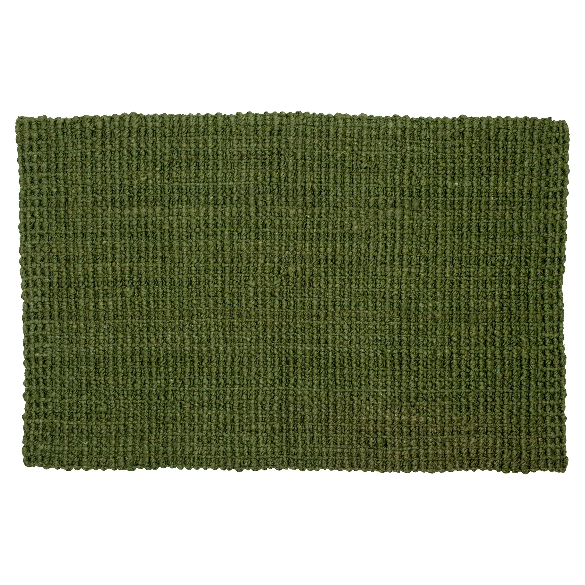 Jute doormat dark green, 60x90 cm Dixie