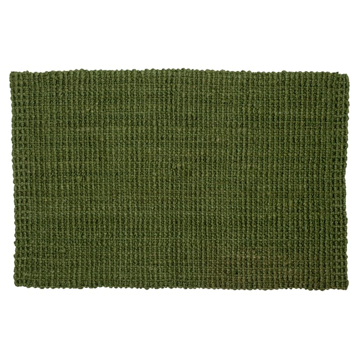 Jute doormat dark green - 60x90 cm - Dixie