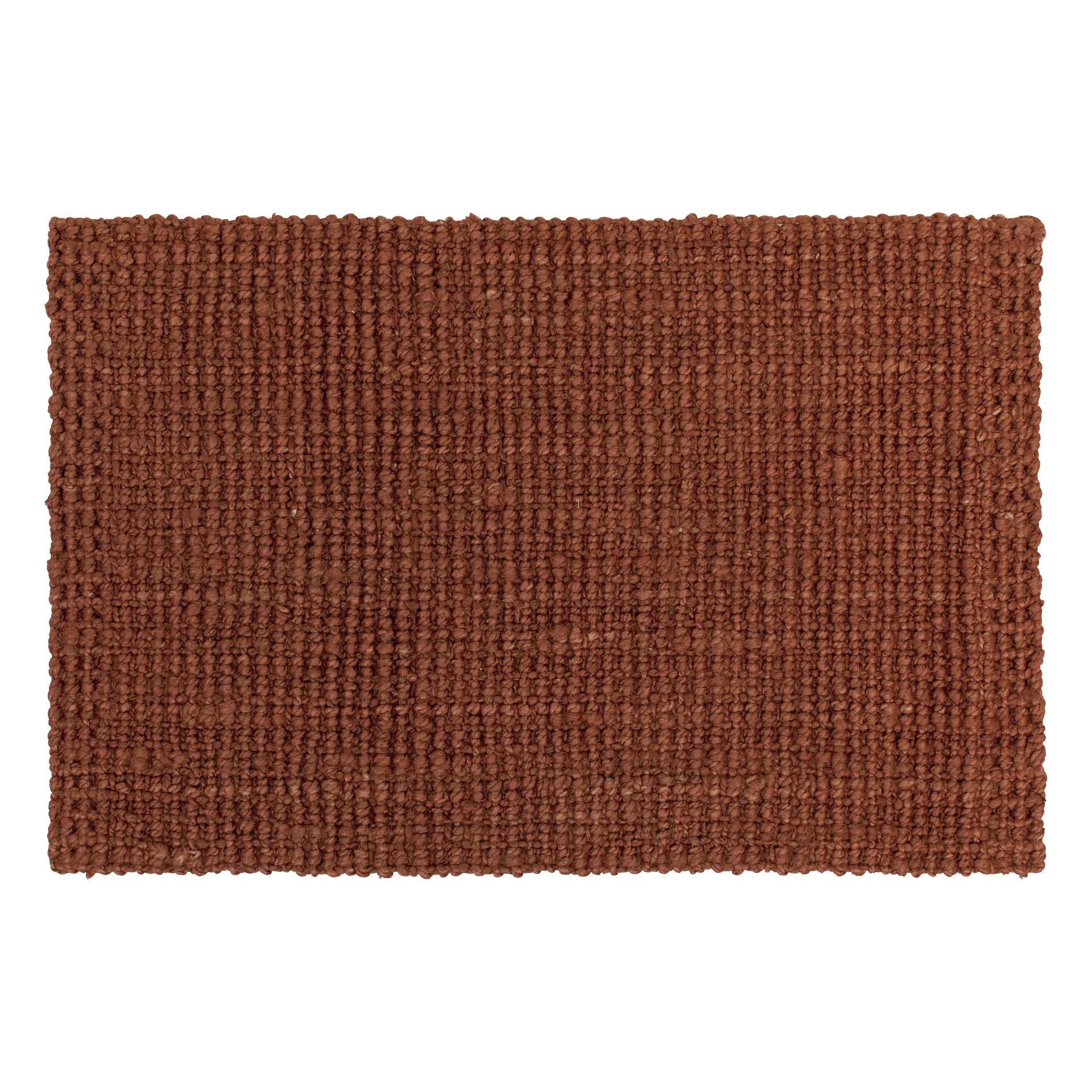 Jute doormat rusty red, 60x90 cm Dixie