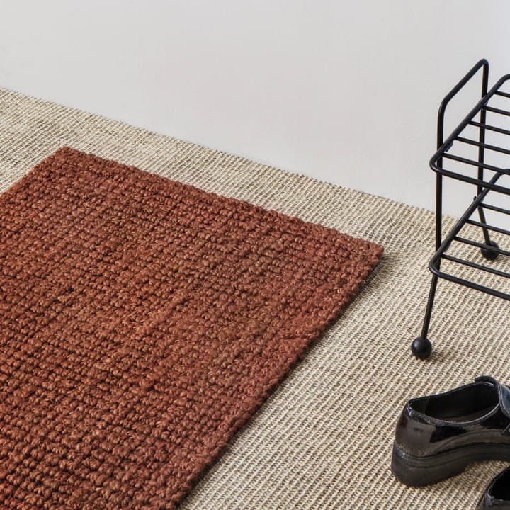 Jute doormat rusty red, 60x90 cm Dixie