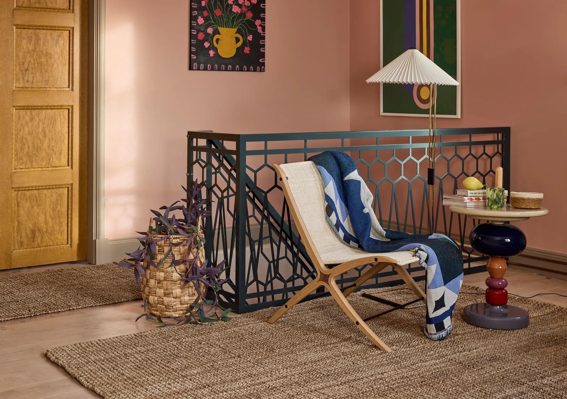 Jute rug natural grey large, 160x230 cm Dixie