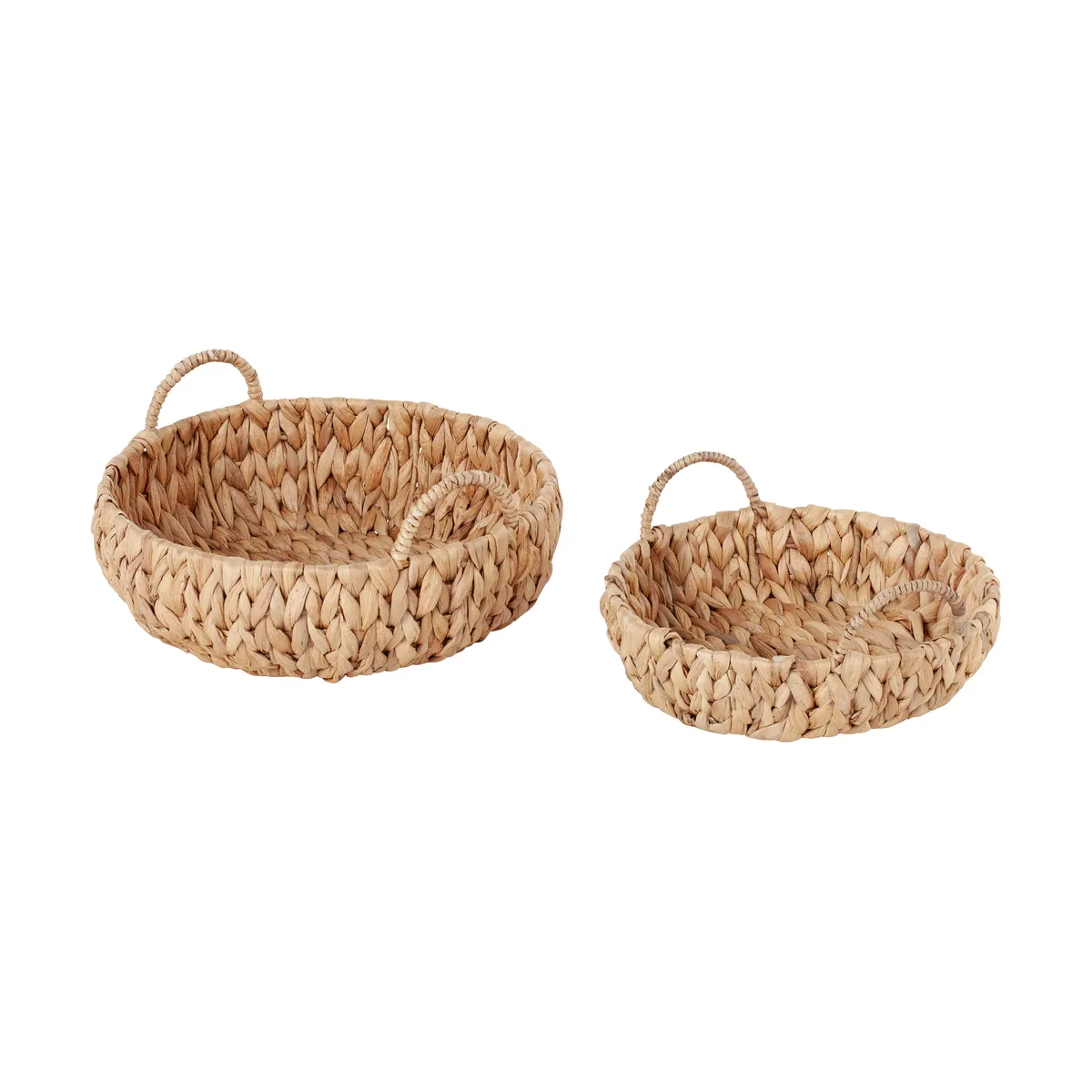 Dixie Lily basket with handle 2 pieces Natural