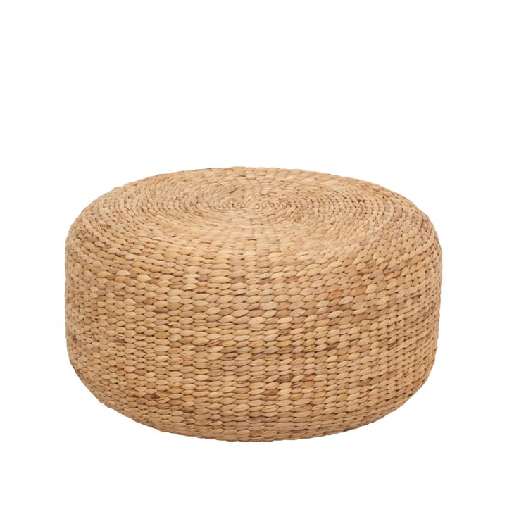 Lily pouf Ø59 cm - Natural, water hyacinth, round - Dixie