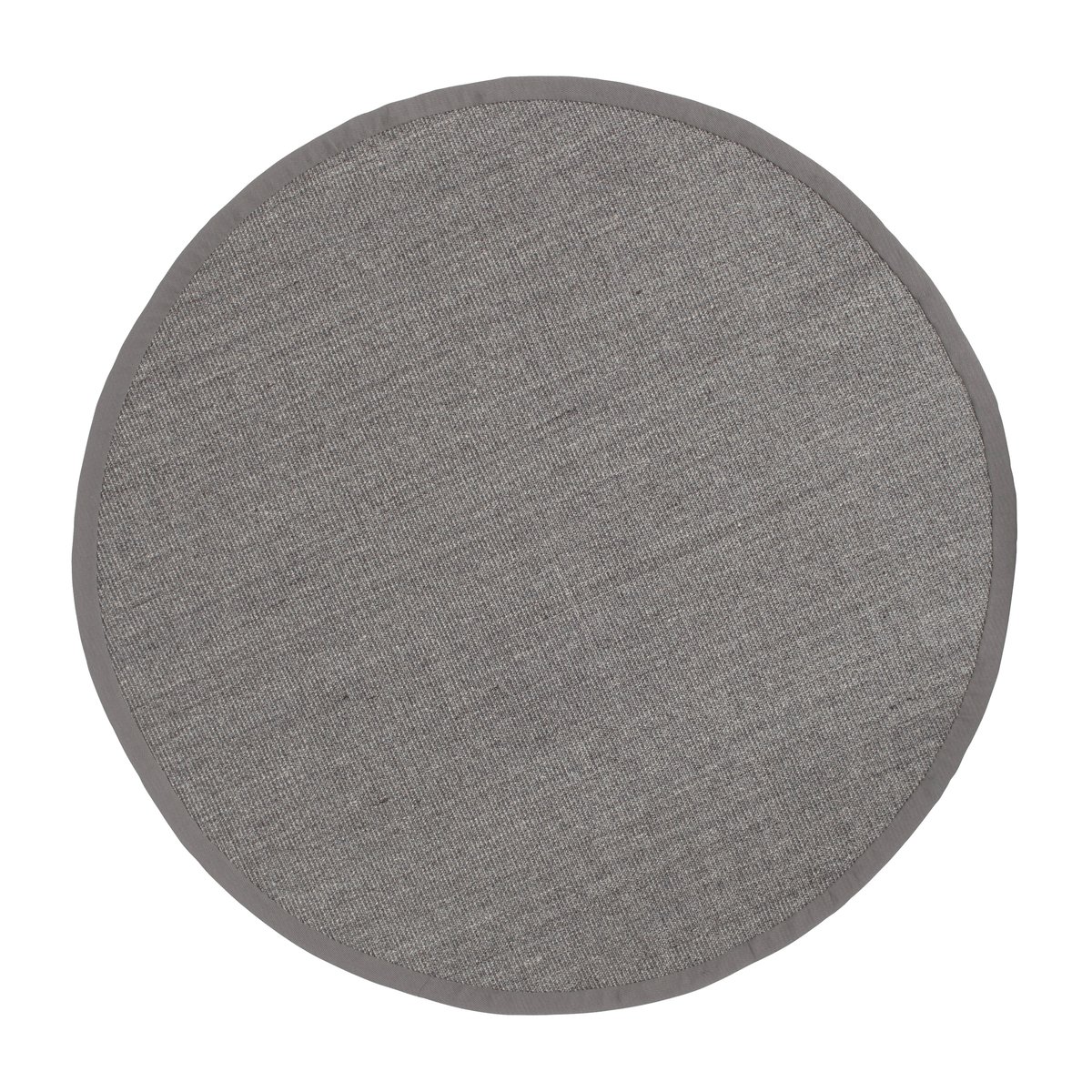 Dixie Sisal rug round grey o150 cm | Scandinavian Design | Round rugs | Grey
