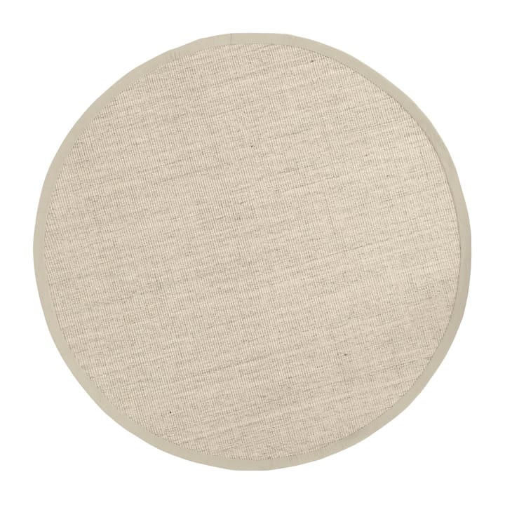 Sisal rug round marble - Ø150 cm - Dixie