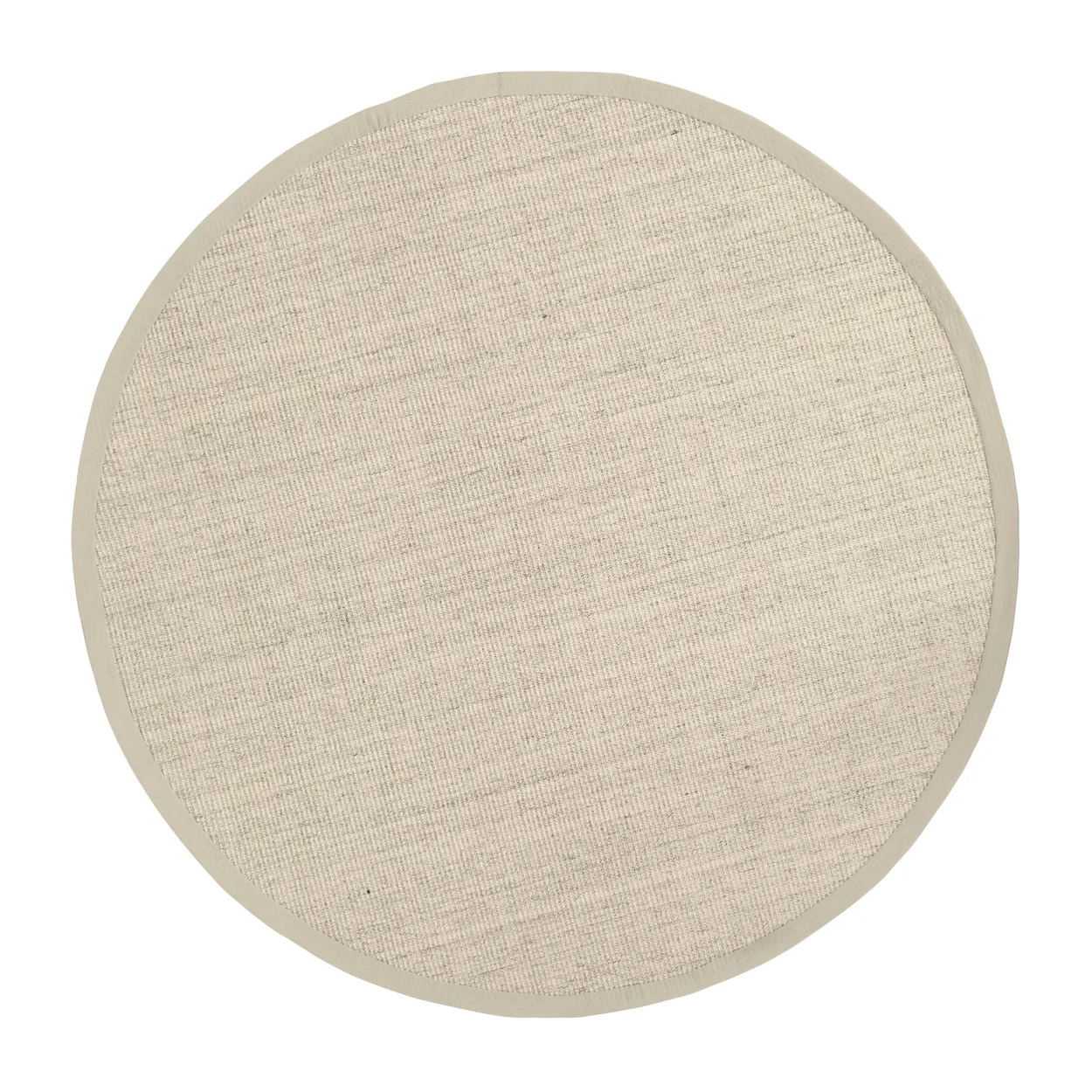 Dixie Sisal rug round marble o150 cm | Scandinavian Design | Round rugs | Beige