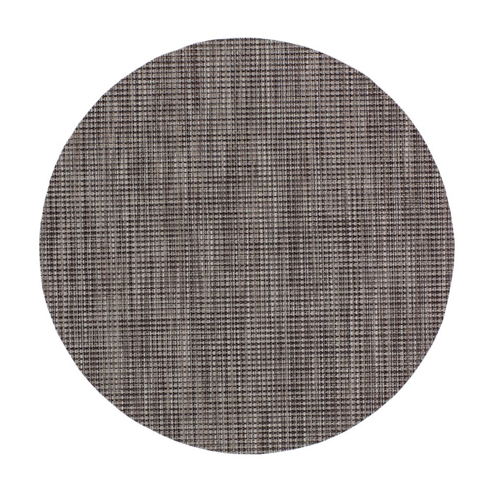 Dixie Sixten placemat round dark grey | Scandinavian Design | Placemats | Grey