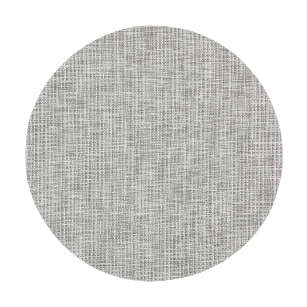 Dixie Sixten placemat round grey | Scandinavian Design | Placemats | Grey