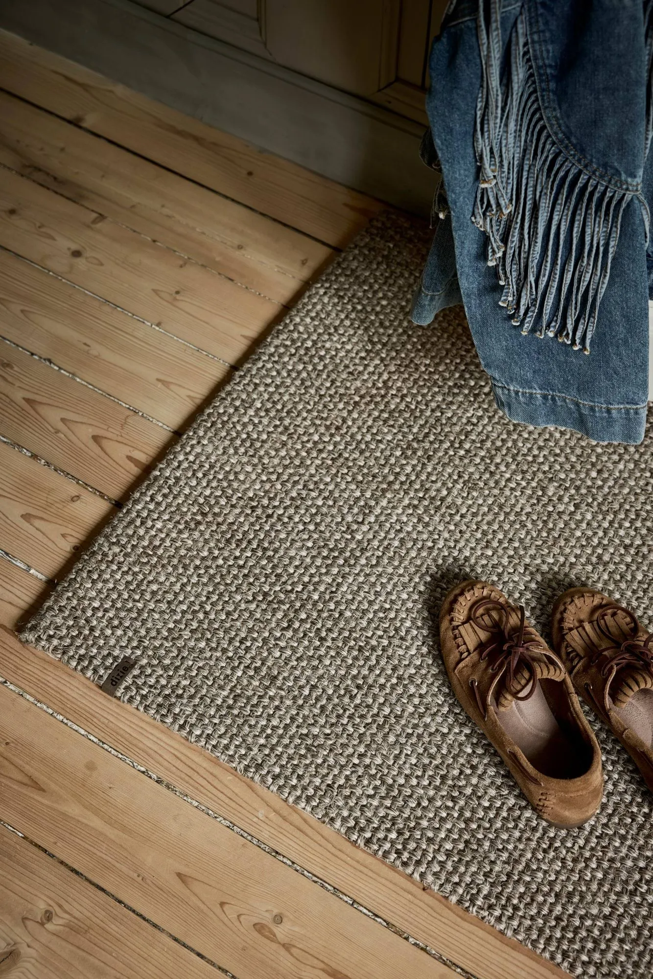 Wilma doormat, Natural grey, 70x120 cm Dixie