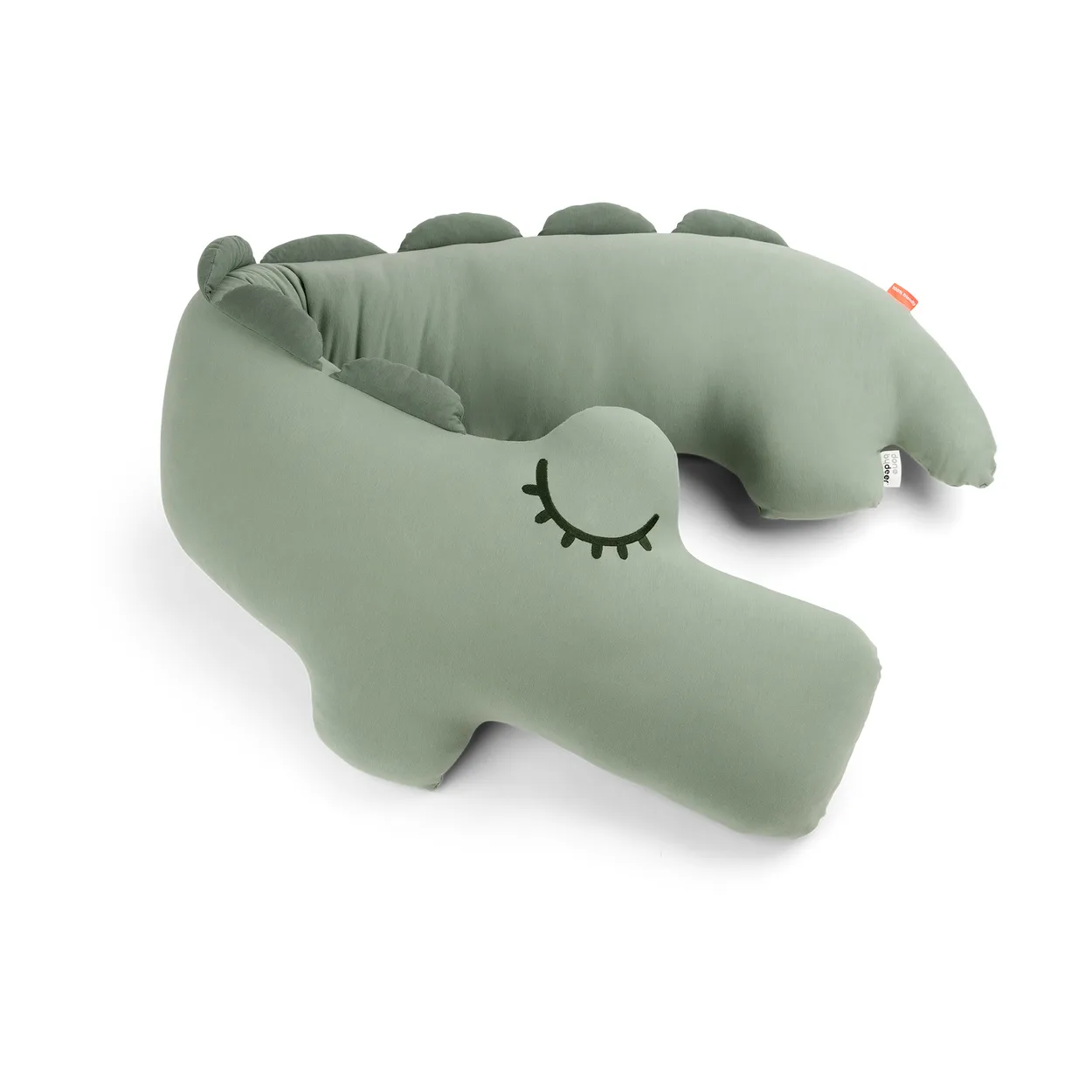 Done by deer Croco body pillow 36x150 cm Green | Scandinavian Design | Cushion inserts | Green