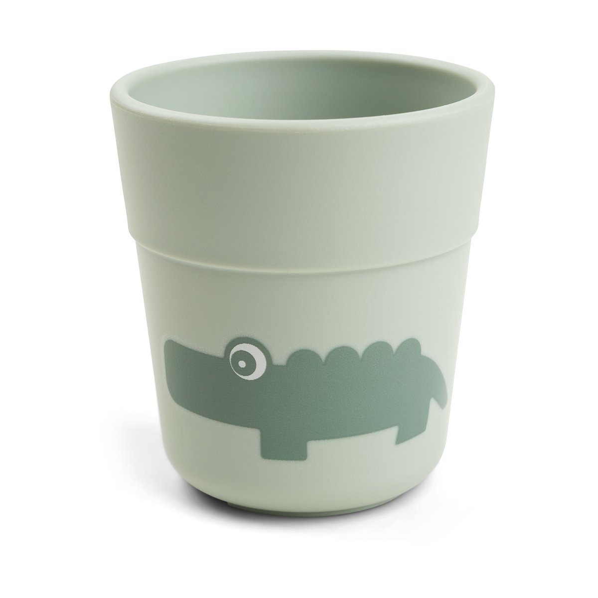 Done by deer Croco Foodie Mini Mug 130 ml Green | Scandinavian Design | Coffee cups | Green