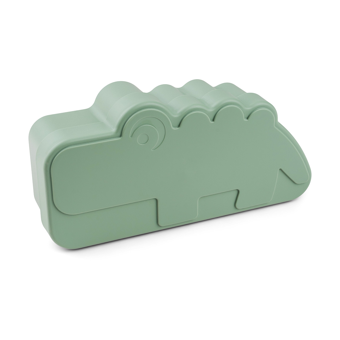 Done by deer Croco kiddish lunchbox Green | Scandinavian Design | Lunch boxes & food containers | Green