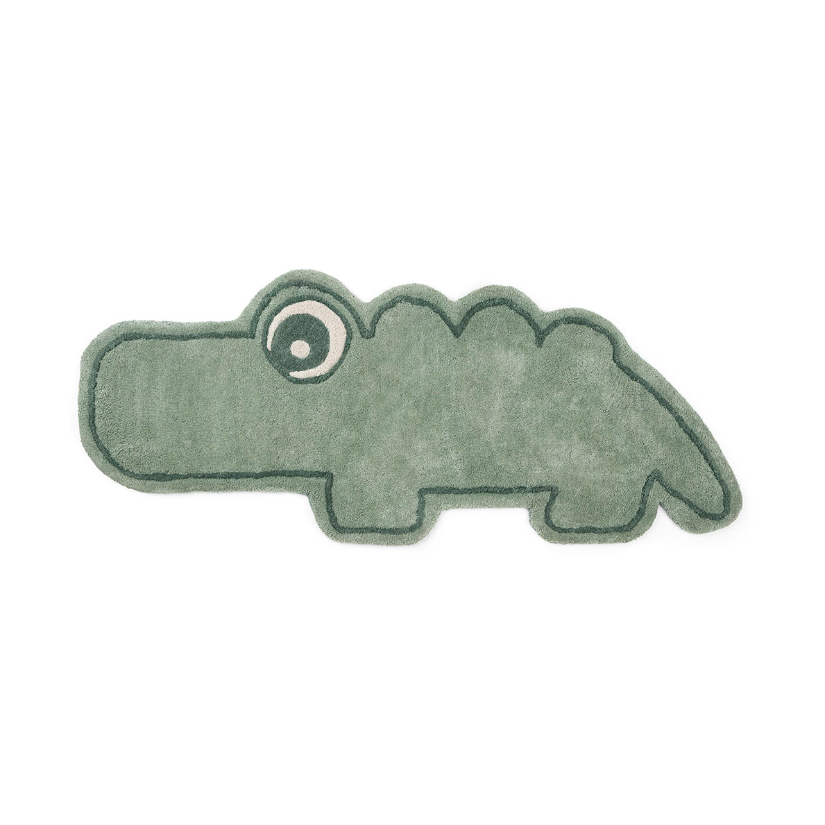 Done by deer Croco mat 46x110 cm Green
