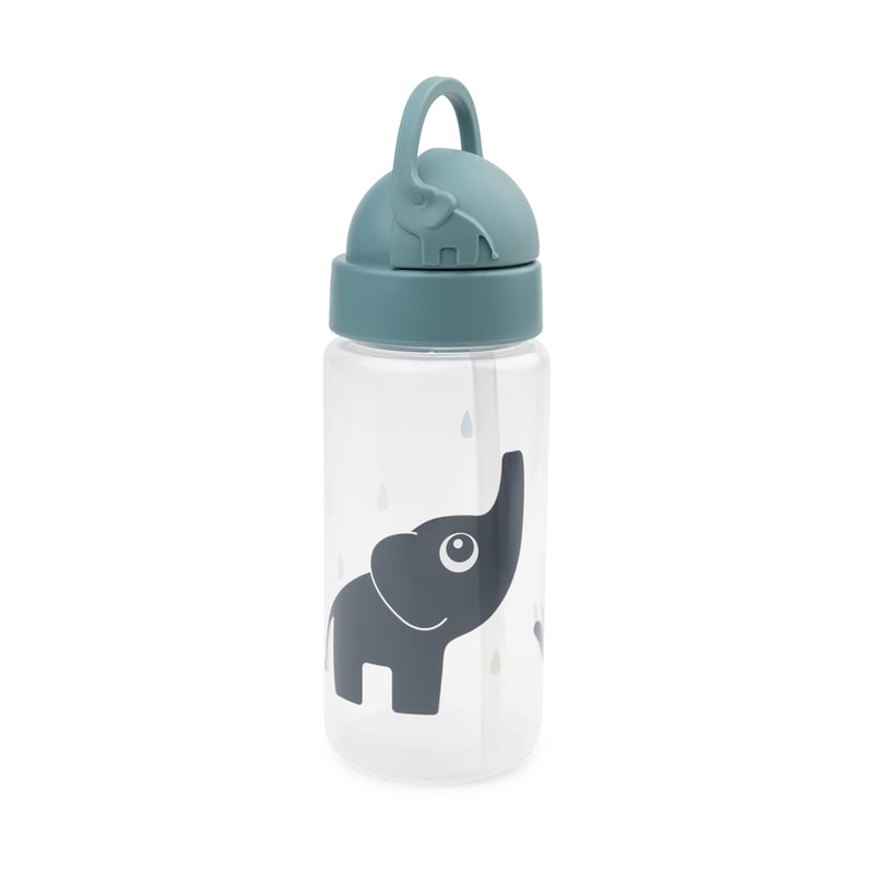 Done by deer Elphee bottle with straw Blue