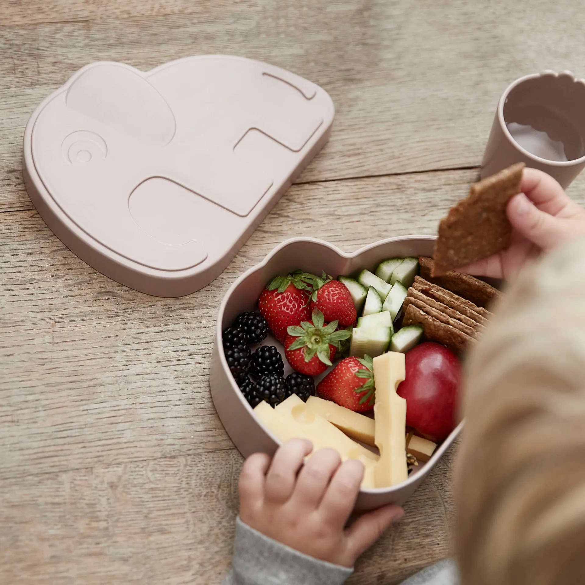 Elphee kiddish lunchbox, powder Done by deer