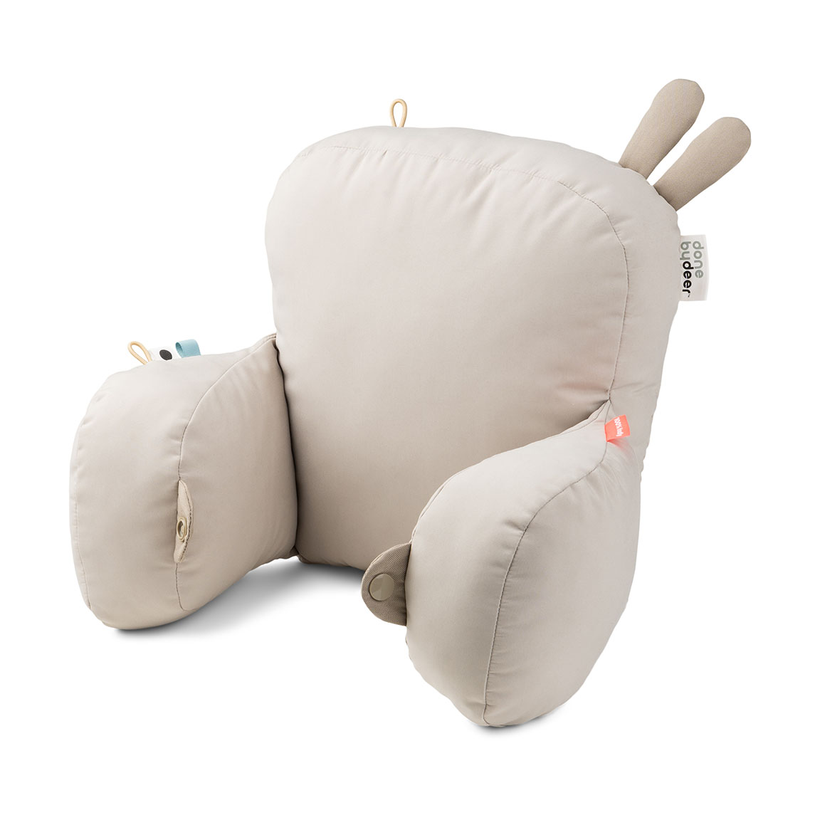 Done by deer Lalee stroller pillow Sand | Scandinavian Design | Cushion inserts | Beige