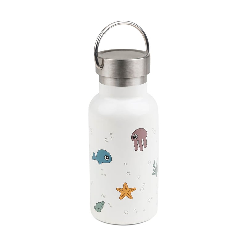 Done by deer Sea friends thermos 35 cl Beige