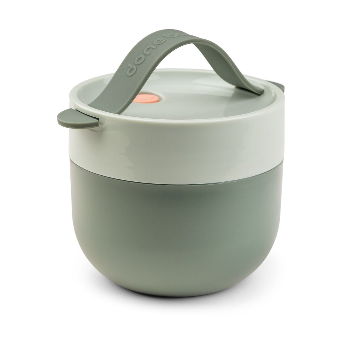 Done by deer To Go lunch box o11 cm Green | Scandinavian Design | Lunch boxes & food containers | Green