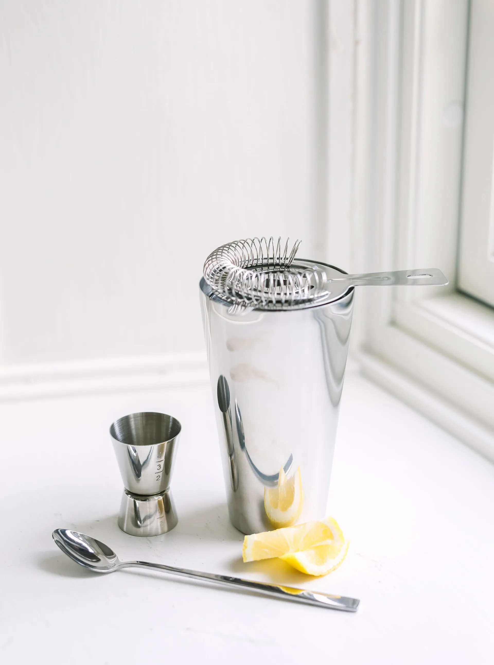 Art bar set 3 pieces, Stainless steel Dorre