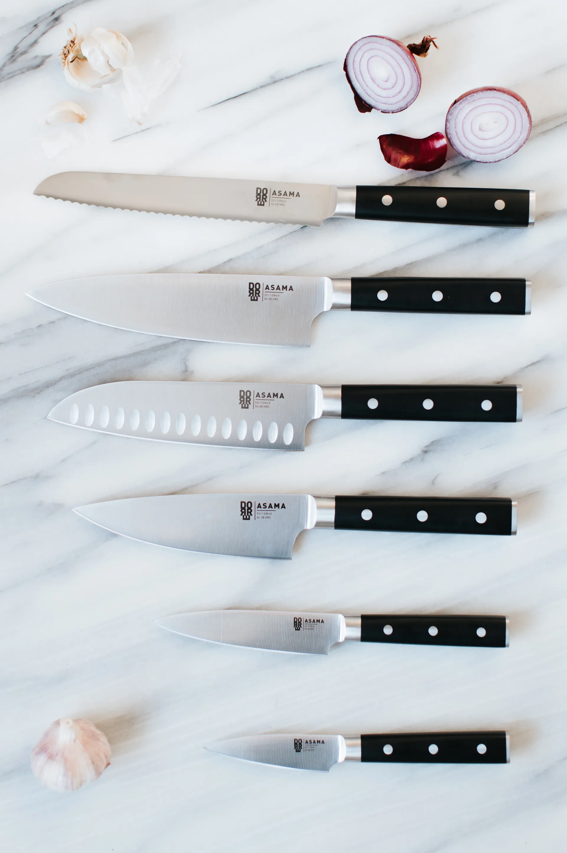 Asama all-purpose knife 13 cm, Stainless steel Dorre