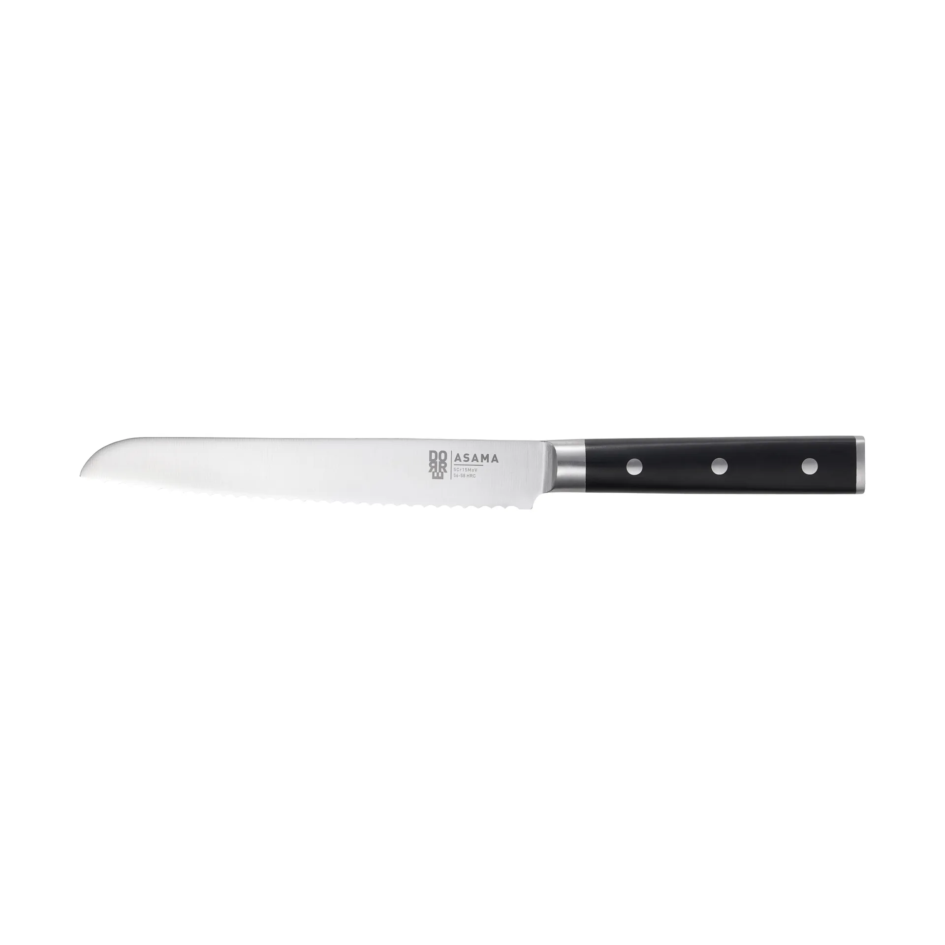 Asama bread knife 20 cm, Stainless steel Dorre
